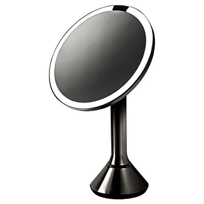 simplehuman Sensor Magnifying Pedestal Mirror